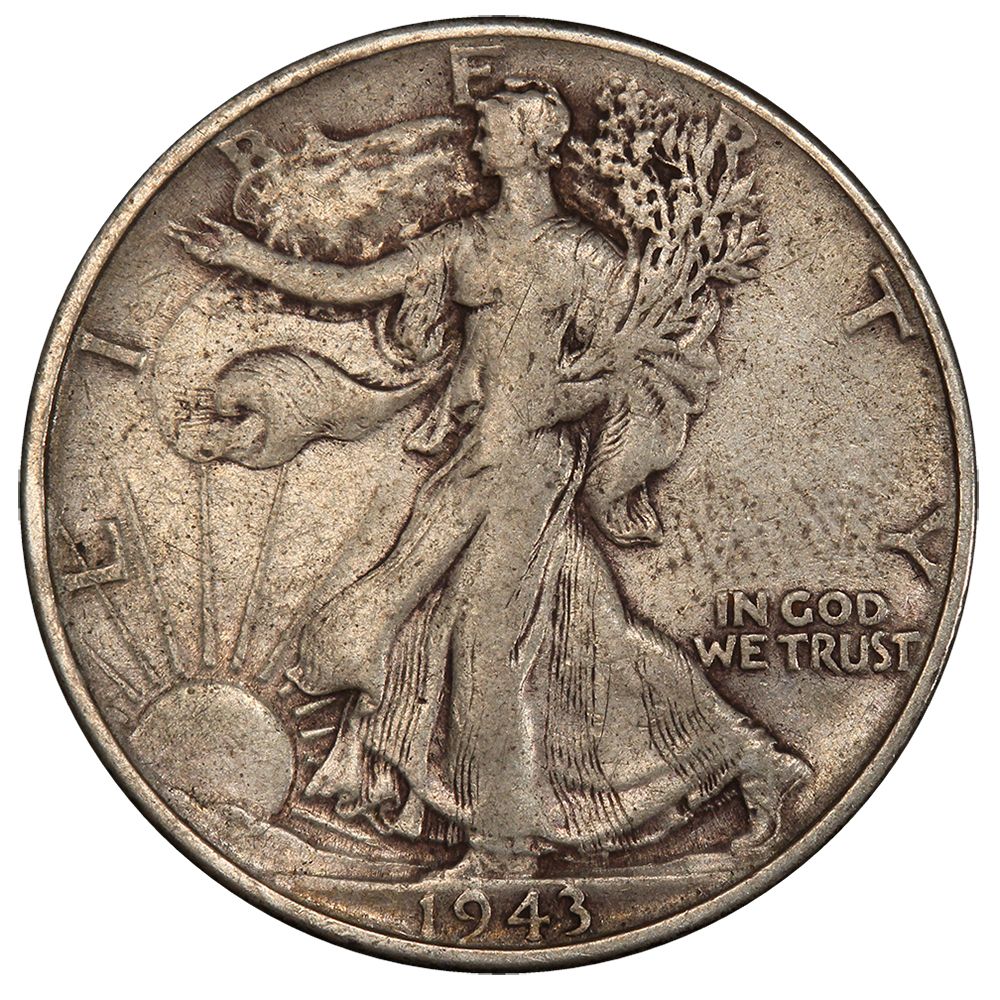 $10 Face Value - 90% Silver Walking Liberty Half Dollars - Rome Coins